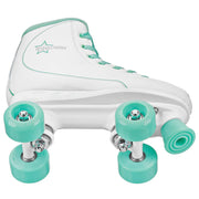 Roller Derby U731WW-09 Roller Star 600 Women's Roller Skates, Size: 09, White/Mint