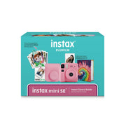Fujifilm 600023854 Instax Mini SE Instant Camera Bundle, Pink - 5MP