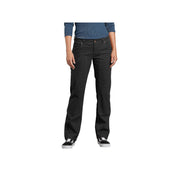 Dickies Duck Double-Front Carpenter Pants for Ladies - Rinsed Black - 2