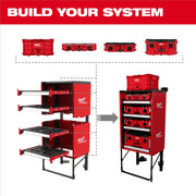 Milwaukee 48-21-8040 PACKOUT Rack Drawer, Steel, Adjustable Height, Secure Locking, Black