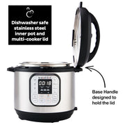Instant Pot Duo Mini 3-Quart 7-in-1 Electric Pressure Cooker - Stainless Steel