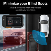 Yada BT533642-6/2 Roadcam AI Plus, Front and Rear 1080P, 4K Dash Camera with Advanced Ai Driver Assistance