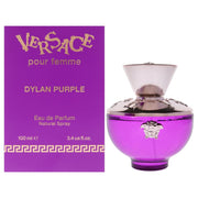 Versace 2657567 Dylan Purple Eau de Parfum, 3.4 oz.