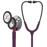 3M Littmann Classic III Stethoscope, Tunable Dual-Sided Stainless Steel Chestpiece, Plum Tube, Soft-Sealing Eartips, Non-Chill Bell Sleeve, 27 in, 5960