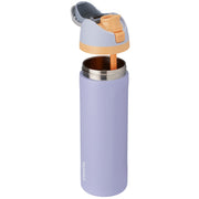 Owala C07099 FreeSip Stainless Steel 24oz Water Bottle, Light Purple