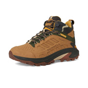 Merrell Moab Speed 2 Leather Mid Waterproof Hiking Boots, Tan, Men's 11.5 M, J038425