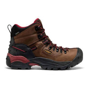KEEN Utility Pittsburgh Energy 6 Inch Waterproof Carbon Toe Work Boots, Bison Black, Men's 12 D, 1032285