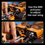 LEGO Technic McLaren MCL39 F1 Car Building Set, 1:8 Scale, 1675 Pieces, Multicolor, 6588576
