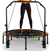 Heromate FT-48-CF-01 48 in Fitness Trampoline, Rebounders Bearing 550 lbs, Large Resilience