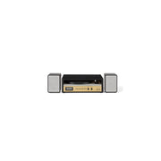 Crosley CR7017B-BK Coda Shelf System Vinyl Record Player with wireless Bluetooth - Audio Turntables