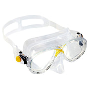 Cressi Marea Scuba Diving and Snorkeling Mask - Clear/Yellow