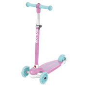 GOTRAX GT-BOBLOO Bobloo 3-Wheel Light-Up Kick Scooter For Kids,Pink