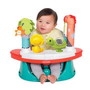 Infantino 203004-03 3-in-1 Grow-With-Me Discover Seat and Booster for Babies, Unisex, Multicolor, 4 Months+
