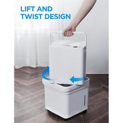 Midea MAD50PS1QWT 50 pt. Cube Dehumidifier with Built-in Pump for spaces up to 4,500 sq. ft.