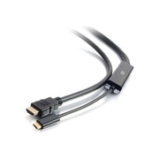 C2G USB-C to HDMI Audio Video Adapter Cable, 10ft, 4K 60Hz, Male to Male, Black, 26896