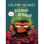 Random House Studio Grumpy Monkey School Stinks Graphic Novel, Engaging Back-to-School Story, Hardcover