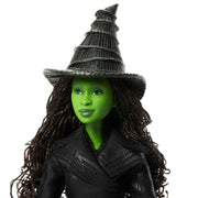 Mattel Wicked Deluxe Elphaba Fashion Doll with Movie-Inspired Gown, Accessories, 11 Points of Articulation, Black Hair, JFM12
