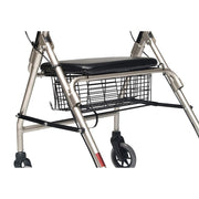 Lumex Walkabout Lite Four-Wheel Rollator Basket, Durable Sturdy Material, Easy Attach and Remove, Lightweight 1 lb, RJ4300-MBKT
