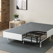 Zinus 9 Inch Metal Smart Box Spring with Quick Assembly, Mattress Foundation, King Size, Gray, ZU-ABS-9KS