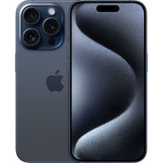Apple iPhone 15 Pro 512GB Blue Titanium LTE Cellular Straight Talk/TracFone MTU03LL/A - ST