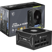 MSI MAG A750GLS PCIE5, Fully Modular Compact Gaming 750W Power Supply