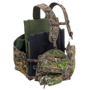 ALPS OutdoorZ Impact Turkey Vest, Lightweight Sit-Anywhere Design with Removable Flip-Down Seat, Multiple Pockets, Game Bag, Mossy Oak Obsession Camouflage, Standard Fit, 8451100