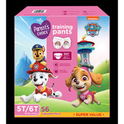Parent's Choice B0201268 Paw Patrol Training Pants for Girls, 5T-6T (56 Count)