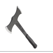 Estwing 4283852 Black Eagle Double-Bit Axe, 32 oz, 17 in, Shock Reduction Grip, Black Nylon Sheath