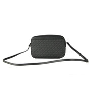 Michael Kors 35S1STTC9B Jet Set Chain Eat West Large Crossbody Black Mk Signature