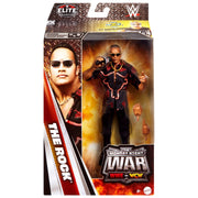 WWE Monday Night War Elite Collection The Rock 6-Inch Action Figure with TrueFX Detailing, Deluxe Articulation, Interchangeable Hands, Accessories, Build-a-Figure Part