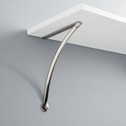 Minimalistic Brass Shelf Bracket - 4