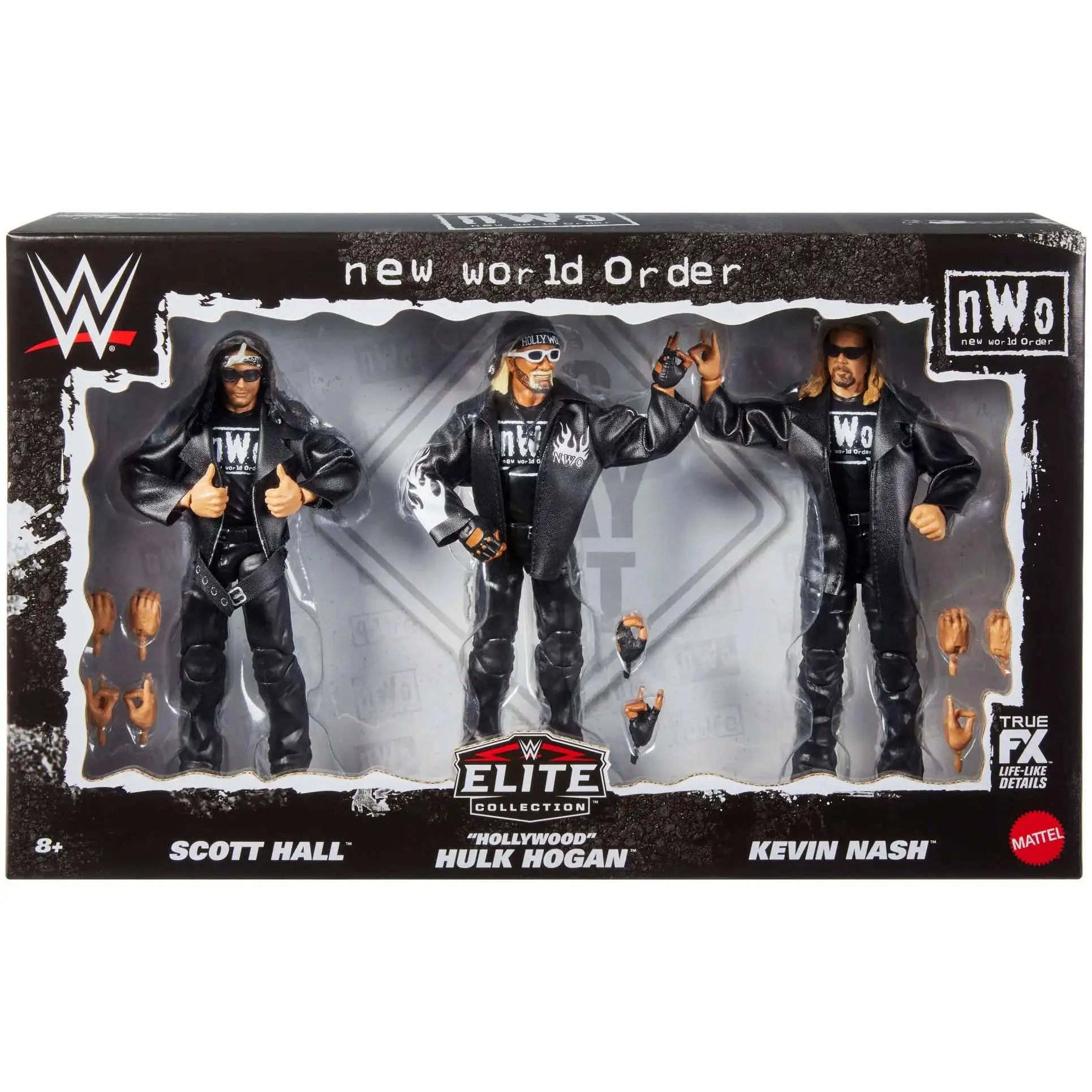 WWE JGJ32 Elite 3-Pack Action Figures with Accessories, 6-Inch Collect ...
