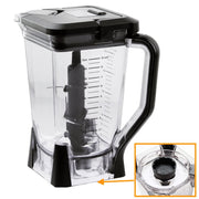 Nezpare Blender Pitcher Replacement Set, 72oz XL Pitcher with Lid and Stainless Steel 6-Blade Assembly, Compatible with Ninja BL660 BL770 BL771 BL773 BL740 BL780
