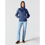Carhartt Midweight French Terry Long-Sleeve Hooded Sweatshirt - Lunar Blue - L