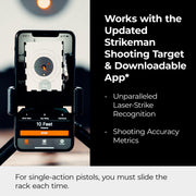 Strikeman 9mm Marksman Kit Dry-Fire Training System with Carry Case, 3-Piece Target, Phone Mount with Tripod, Laser Cartridge