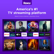 Roku 3960RW Express HD Streaming Device - with High-Speed HDMI Cable, Simple Remote & Fast Wi-Fi