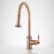Signature Hardware 434080 Southgate Pull down Kitchen Faucet, Antique Copper