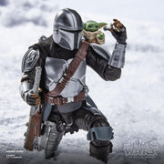 Hasbro Star Wars Black Series The Mandalorian and Grogu 15cm Action Figure with Six Accessories G2514