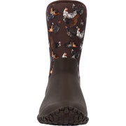 Muck Women's Muckster II Mid Boot, Waterproof, Brown, Medium Width, Round Toe, WM29CK