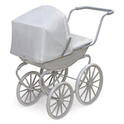 Badger Basket London Doll Pram ,fits American Girl dolls, Gray