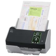 Ricoh Fi-8040 Document Scanner, 50-Sheet Auto Feeder, 600 dpi Duplex, 4.3-Inch Touchscreen, USB Ethernet Connectivity