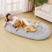 Fond & Found 990321184 Large Cozy Plush Pet Bed, 68