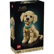 LEGO Icons Golden Retriever Puppy Building Set, 2,102 Pieces, Posable Multicolor Dog Figure, 11.5 in, 6588538