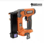 Ridgid 18V Cordless 23-Gauge 1-3/8 in. Headless Pin Nailer, Orange, Metal Body, R09898B