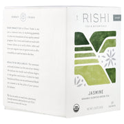 Rishi Tea Organic Scented Green Tea Jasmine, 15 Biodegradable Sachet Bags