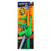 Toy Things 28615 Adventure Force Guardian Blaster Toy Gun Roleplay Set w/Sound & Light Effects, Green/Orange