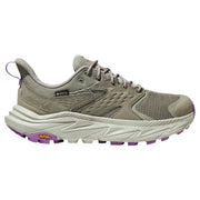 Hoka 1142830F-Bycl Anacapa 2 Low GTX Waterproof Hiking Shoes for Ladies - Barley/Celadon Tint - 8.5M