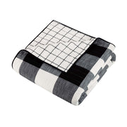 Better Homes & Gardens Buffalo Plaid Cotton Quilt for All Ages, King, Black - 100% Cotton