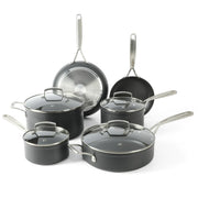 Babish 138740.10 10 Piece ActivBond Nonstick Hard Anodized Cookware Set