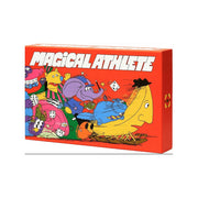 CMYK Magical Athlete Family Racing Board Game, 36 Unique Racers, Double-Sided Track, Multi-Color, Ages 6+, 2-6 Players, 7308